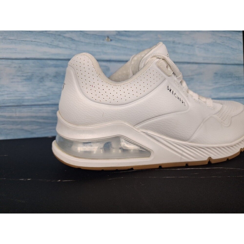 Skechers Uno Stand On Air Women's White Athletic Shoes 73690 Sz 6 - Picture 10 of 16